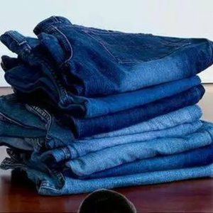 Used jeans